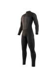 Mystic Majestic 4/3 Wetsuit Backzip Black