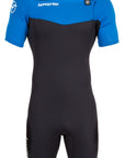 HyperFlex VYRL 2.5mm Short Sleeve Spring Suit Men's FrontZip Wetsuit – Blue