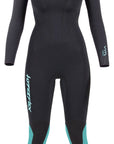 HyperFlex VYRL 4/3 Women's FrontZip Wetsuit – Black/Teal