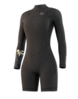 Mystic Dazzled Longarm Front-Zip Shorty 3/2mm