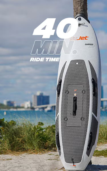 YuJet Surfer XT Electric Surfboard Used – Kitty Hawk Kiteboarding