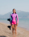 Lunar BK Longarm Shorty 2/2 BackZip Womens Springsuit Wetsuit