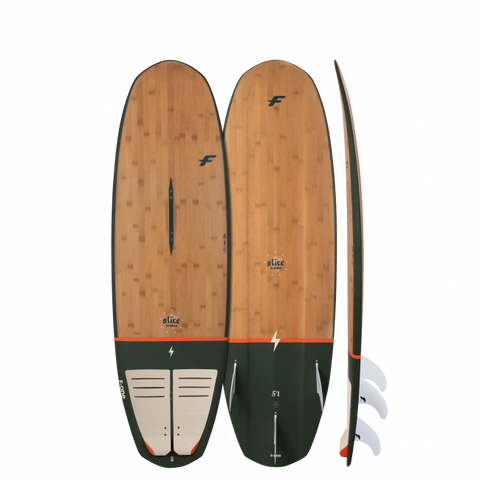 F-One Slice Bamboo 5'3 Surfboard Kiteboard