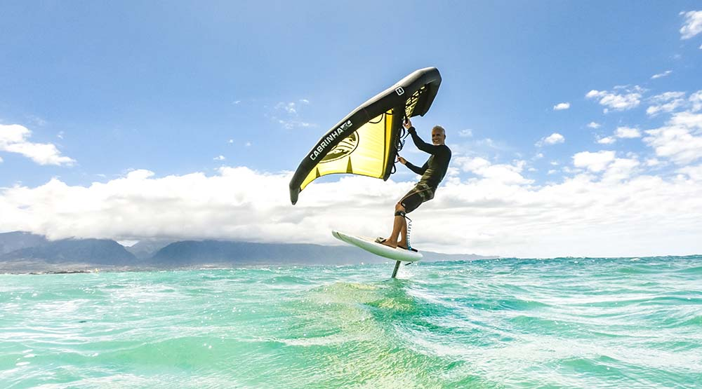 Foiling Kitty Hawk Kiteboarding