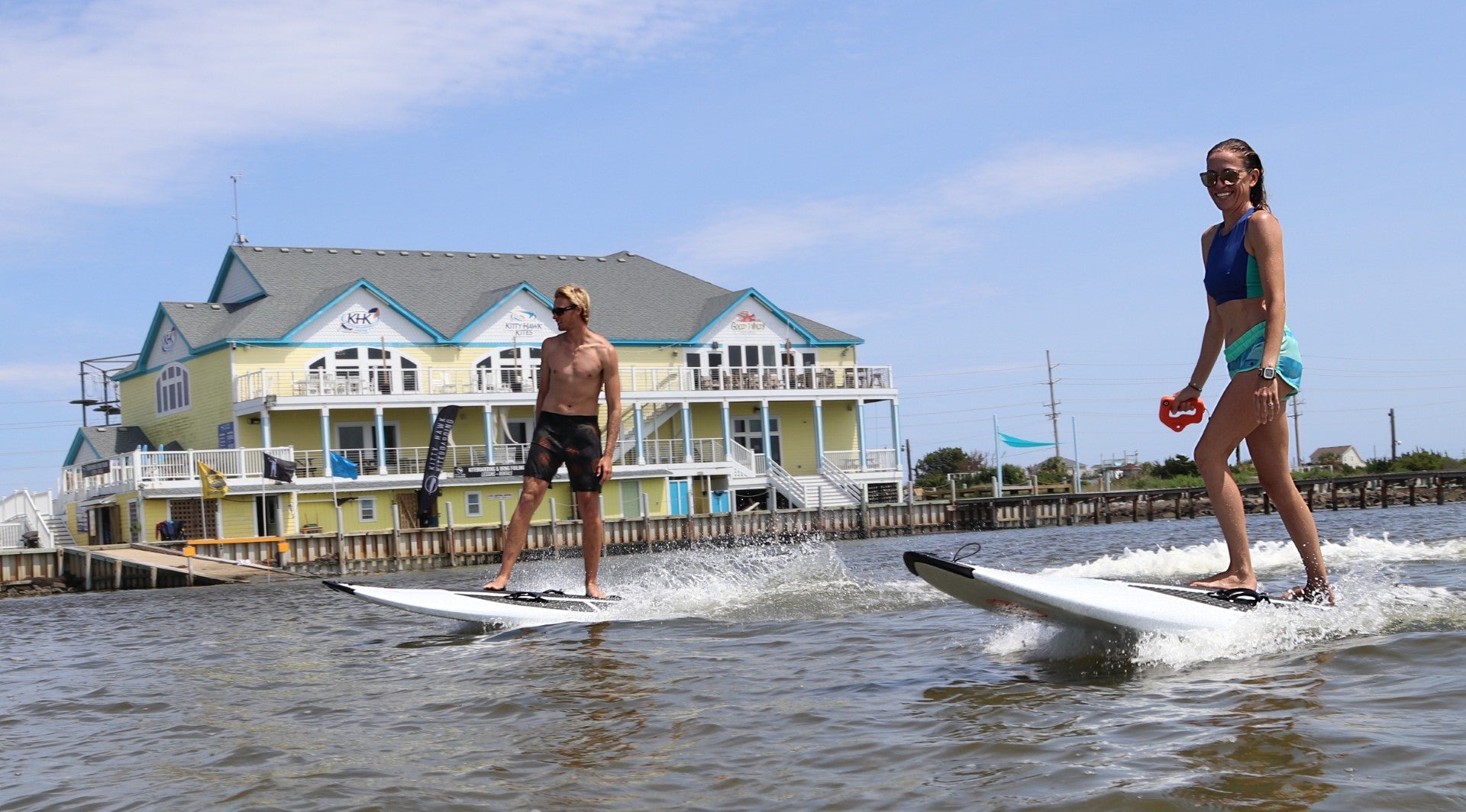 Outer Banks Electric Surfboard Lessons