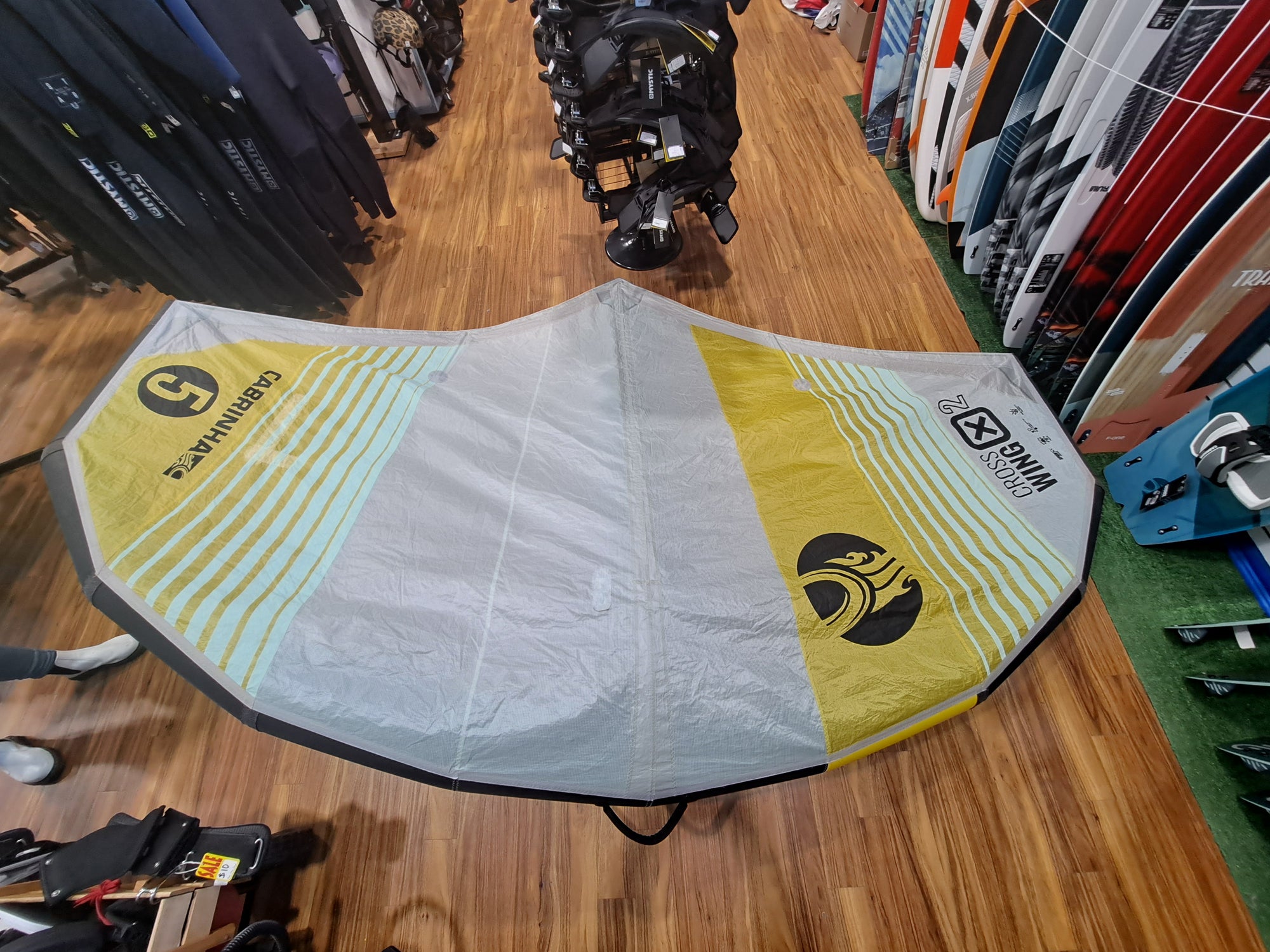 Cabrinha Crosswing X2 5m Used Yellow