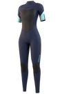 Mystic Brand Shortarm Wetsuit 3/2mm Back-Zip Flatlock Women Night Blue