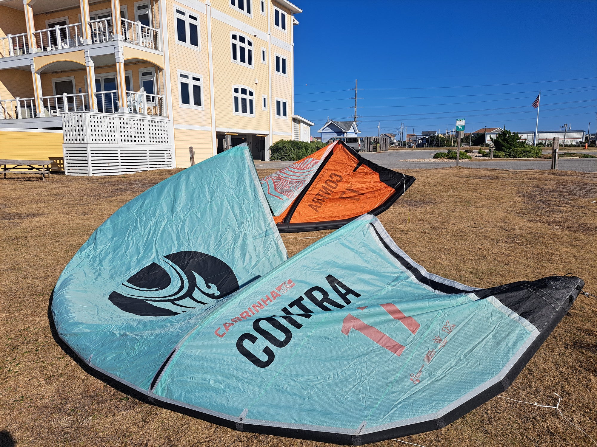 17M Cabrinha CONTRA 02S Kiteboarding Kite - Used