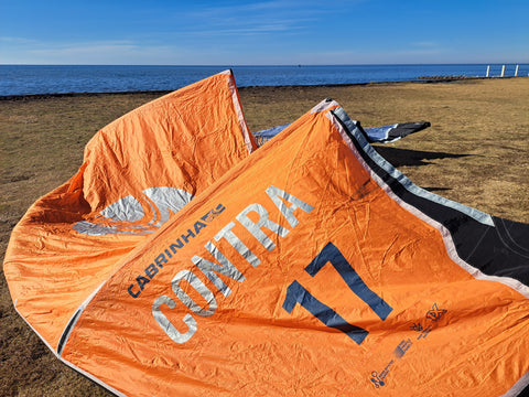 17M Cabrinha CONTRA 02S Kiteboarding Kite - Used