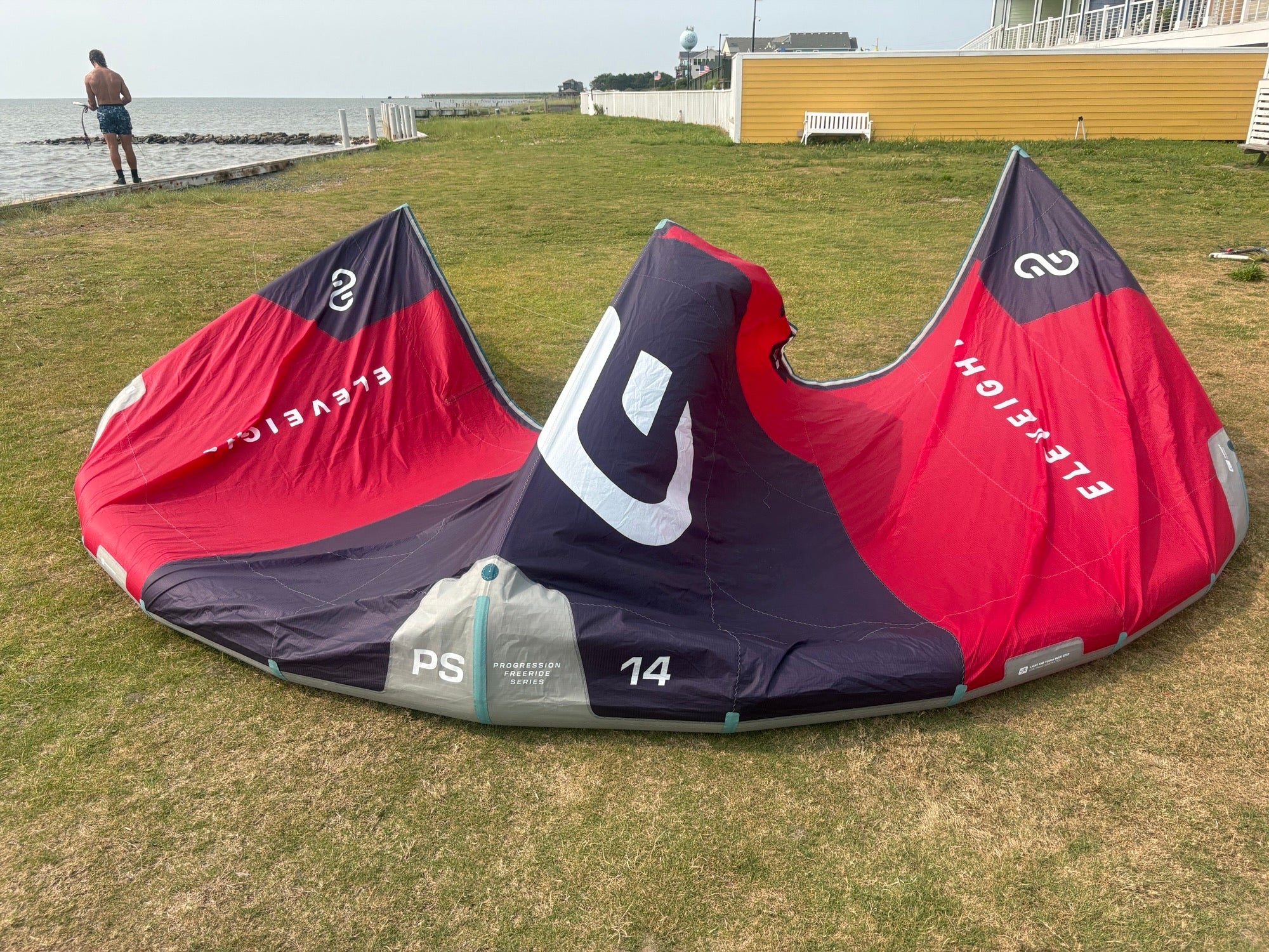 14M Eleveight PS Kiteboarding Kite - Like New Condition Used