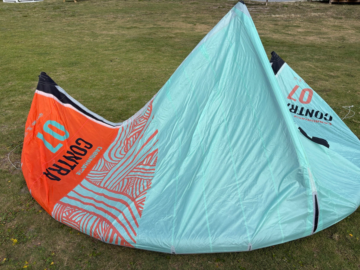 7M Cabrinha CONTRA 02S Kiteboarding Kite - Great Condition
