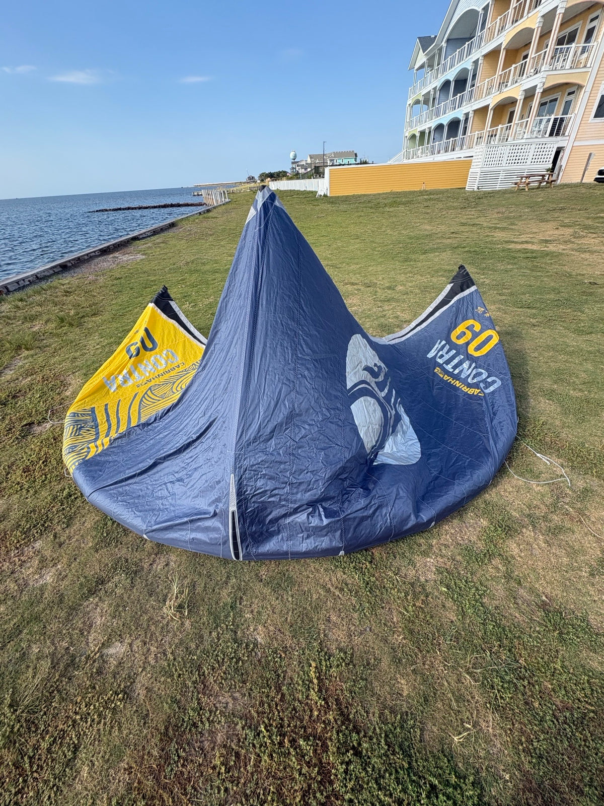 9M Cabrinha CONTRA 02S Kiteboarding Kite - Very Good Condition Used