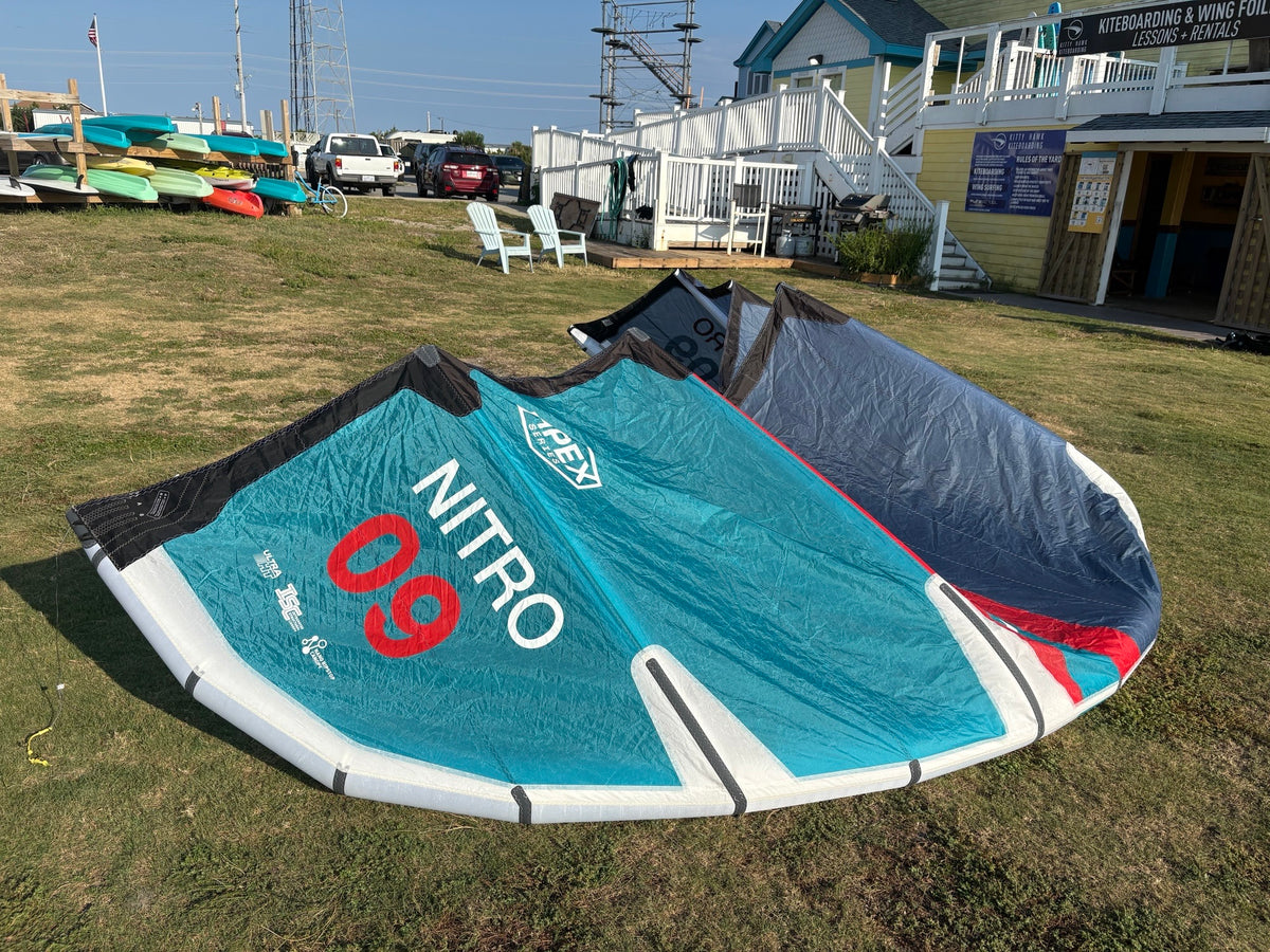 9m Cabrinha NITRO 04 Kiteboarding Kite - Very Good Condition Used