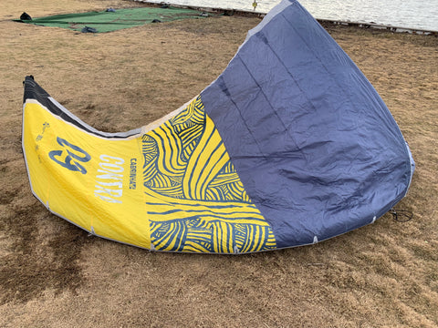 9M Cabrinha CONTRA 02S Kiteboarding Kite - Used