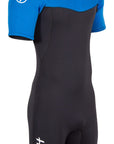 HyperFlex VYRL 2.5mm Short Sleeve Spring Suit Men's FrontZip Wetsuit – Blue