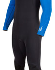 HyperFlex VYRL 4/3mm Men's FrontZip Wetsuit Black/Blue