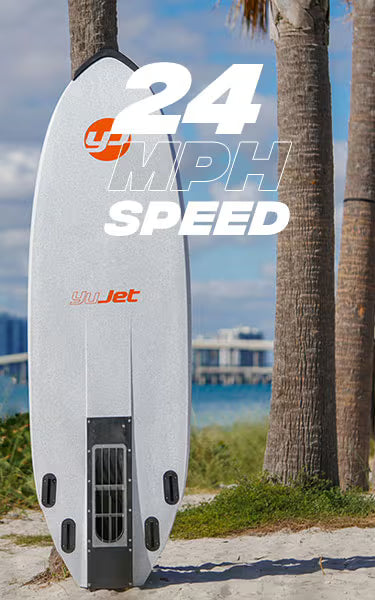YuJet Surfer XT Electric Surfboard Used – Kitty Hawk Kiteboarding