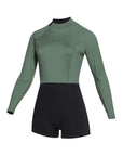 Lunar Longarm Shorty 2/2 BackZip Womens Springsuit Wetsuit