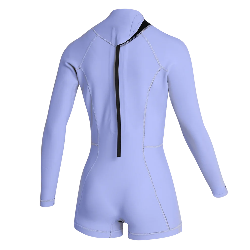 Lunar Longarm Shorty 2/2 BackZip Womens Springsuit Wetsuit